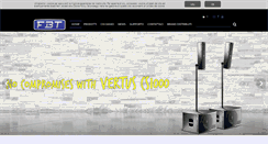 Desktop Screenshot of fbt.it